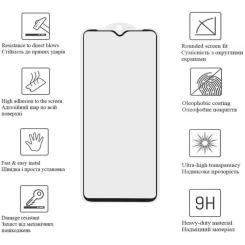 Стекло защитное Drobak Realme C51 Black Frame A+ Фото 1