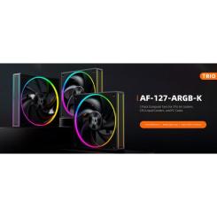 Кулер для корпуса ID-Cooling AF-127-ARGB-K TRIO Фото 7