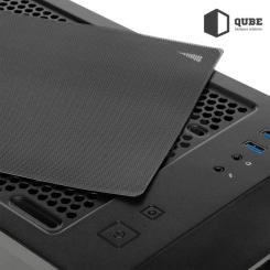 Корпус для ПК Qube GERYON Black Фото 11