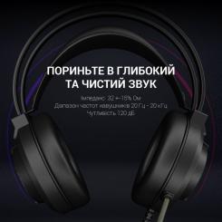 Наушники GamePro HS565 Nitro Black Фото 5
