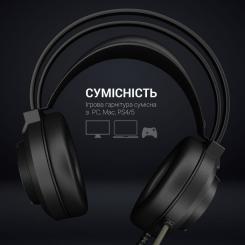 Наушники GamePro HS565 Nitro Black Фото 8