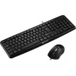 Комплект Canyon SET-1 Water resistant USB UA Black Фото 1