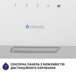 Вытяжка кухонная Minola HVS 6224 WH 700 LED Фото 8