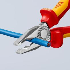 Плоскогубцы KNIPEX комбинированные диэлектрические VDE Фото 3
