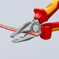 Плоскогубцы KNIPEX комбинированные диэлектрические VDE Фото 4