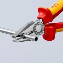 Плоскогубцы KNIPEX комбинированные диэлектрические VDE Фото 5