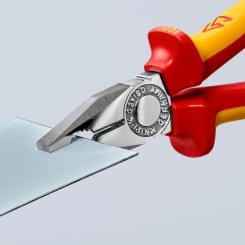 Плоскогубцы KNIPEX комбинированные диэлектрические VDE Фото 6
