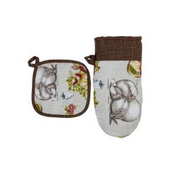 Кухонная прихватка Прованс Fruits 20x20 см Фото 1