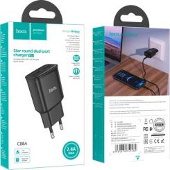 Зарядное устройство HOCO C88A Black Фото 3