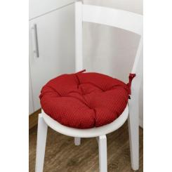 Подушка на стул Прованс Merry Christmas красная D-40 Фото 1