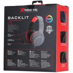 Наушники Xtrike ME GH-903 RGB-LED Black Фото 5