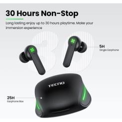 Наушники Tecno G01 Black Фото 5