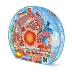 Пазл Hape круглый Подземный мир 36 элементов Фото