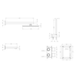 Душевой гарнитур Nett TSB-521 Фото 7