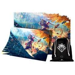 Пазл GoodLoot Witcher: Griffin Fight 1000 элементов Фото 2