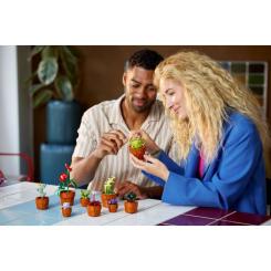 Конструктор LEGO Icons Миниатюрные растения 758 деталей Фото 10