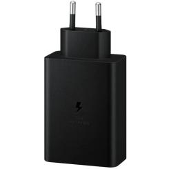 Зарядное устройство Samsung 2xUSB-С 65W PD PPS/USB-A Black Фото 1