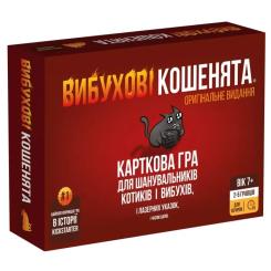 Настольная игра Rozum Вибухові кошенята. оригінальне видання Фото