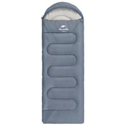 Спальный мешок Naturehike Y150L NH21MSD08 лівий, сіро-блакитний Фото
