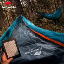 Спальный мешок Naturehike Y150L NH21MSD08 лівий, сіро-блакитний Фото 3