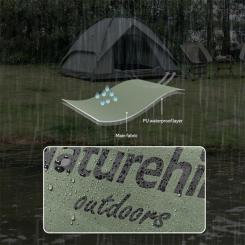 Палатка Naturehike тримісний автоматичний NH21ZP008 темно-зелений Фото 3