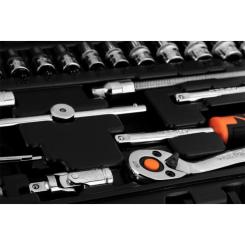 Набор инструментов Neo Tools 46шт, 1/4", CrV, кейс Фото 3