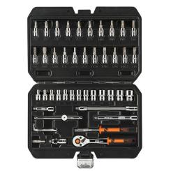 Набор инструментов Neo Tools 46шт, 1/4", CrV, кейс Фото 7