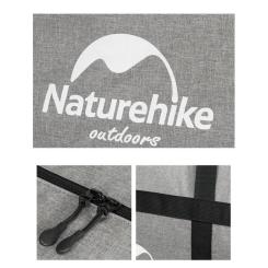 Сумка дорожная Naturehike баул NH17S021-M 45 л сірий Фото 2