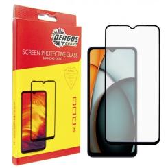 Стекло защитное Dengos Full Glue Xiaomi Redmi A3 (black) Фото