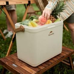 Термобокс Naturehike CNK2300BS011 13 л бежевий Фото 1