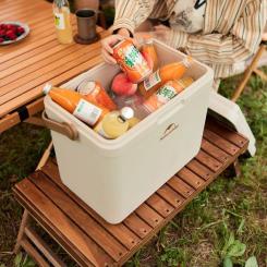 Термобокс Naturehike CNK2300BS011 13 л бежевий Фото 3