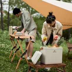 Термобокс Naturehike CNK2300BS011 13 л бежевий Фото 7