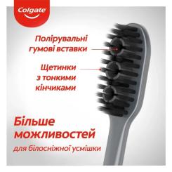 Зубная щетка Colgate 360 Деревне вугілля Синя Фото 4