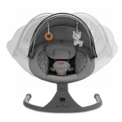 Кресло-качалка Kinderkraft Lumi 2 Dark Grey Фото 2