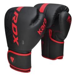 Боксерские перчатки RDX F6 Kara Matte Red 12 унцій Фото 1