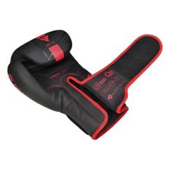 Боксерские перчатки RDX F6 Kara Matte Red 12 унцій Фото 4