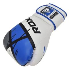 Боксерские перчатки RDX F7 Ego Blue 12 унцій Фото 2