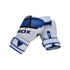 Боксерские перчатки RDX F7 Ego Blue 12 унцій Фото 4