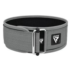 Атлетический пояс RDX RX1 Weight Lifting Belt Grey XL Фото 2