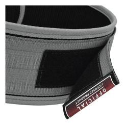 Атлетический пояс RDX RX1 Weight Lifting Belt Grey XL Фото 4