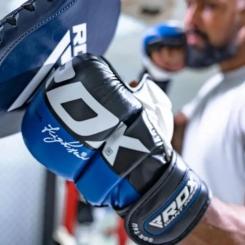 Перчатки для MMA RDX T6 Plus Rex Blue M Фото 6
