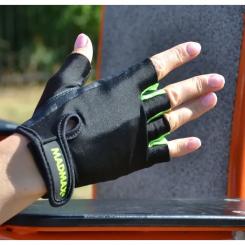 Перчатки для фитнеса MadMax MFG-251 Rainbow Green L Фото 1