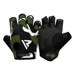 Перчатки для фитнеса RDX F6 Sumblimation Black/Green XL Фото