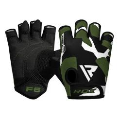 Перчатки для фитнеса RDX F6 Sumblimation Black/Green XL Фото 1