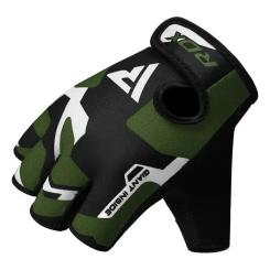 Перчатки для фитнеса RDX F6 Sumblimation Black/Green XL Фото 4