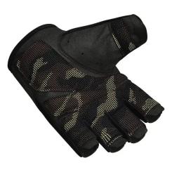 Перчатки для фитнеса RDX T2 Half Brown XL Фото 2
