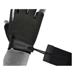 Перчатки для фитнеса RDX T2 Half Brown XL Фото 4
