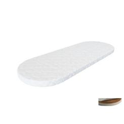 Матрас для детской кроватки Ingvart на диванчик Smart Bed Oval кокос+латекс, 60х168 см Фото
