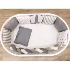 Детский постельный набор Ingvart Зайченя у ліжечко Smart Bed Фото 1