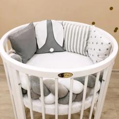 Детский постельный набор Ingvart Зайченя у ліжечко Smart Bed Фото 3